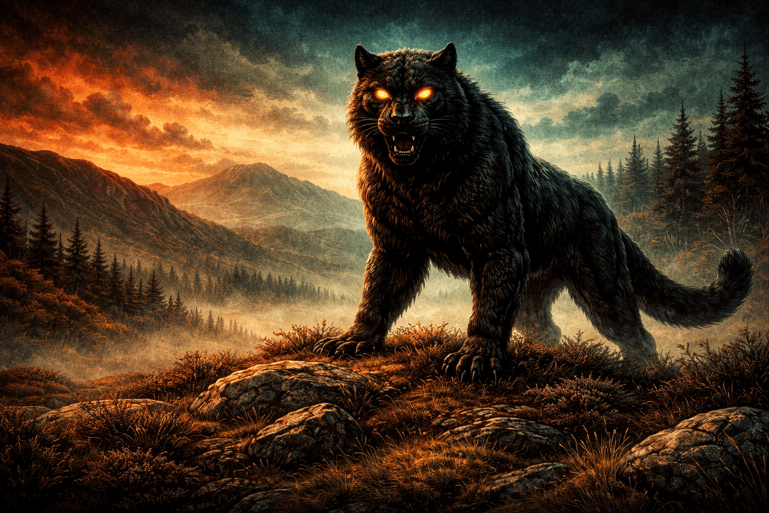 Entities Canids Felines And Land Beasts — Black Echo