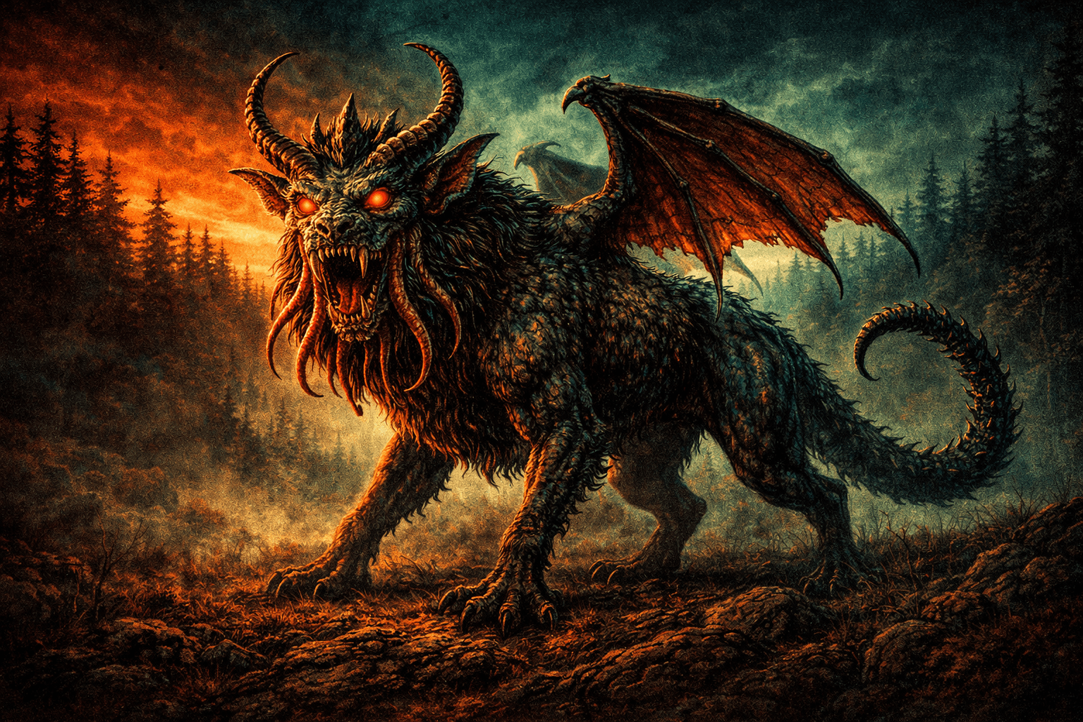 Entities Anomalous And Folkloric Beasts — Black Echo