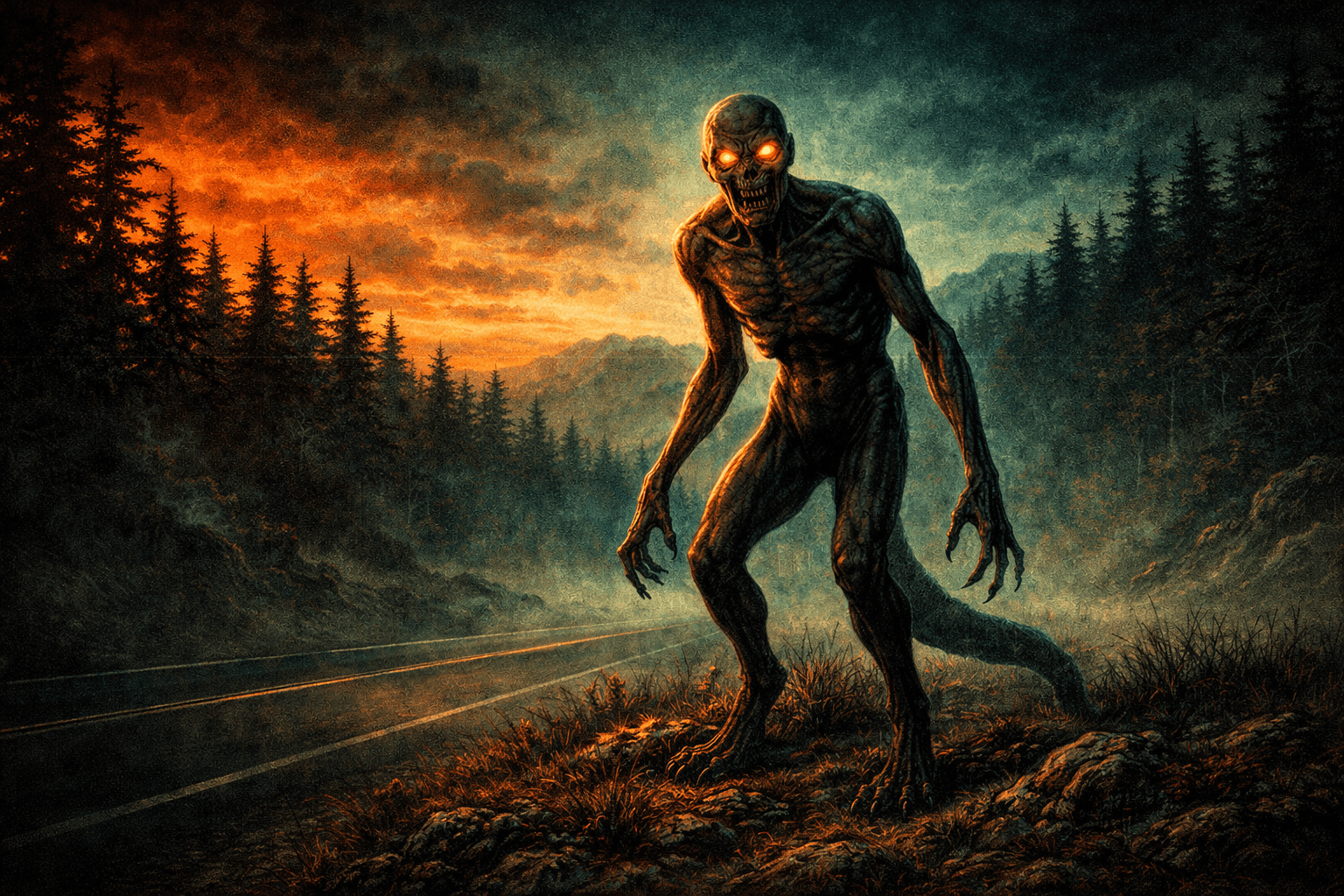 Humanoids & Liminal Beings — Cryptids archive
