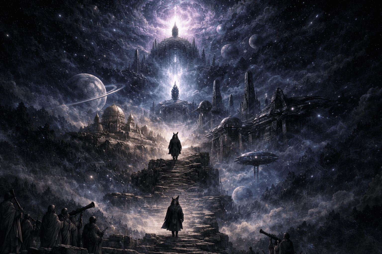 The Cosmic Ladder — Black Echo