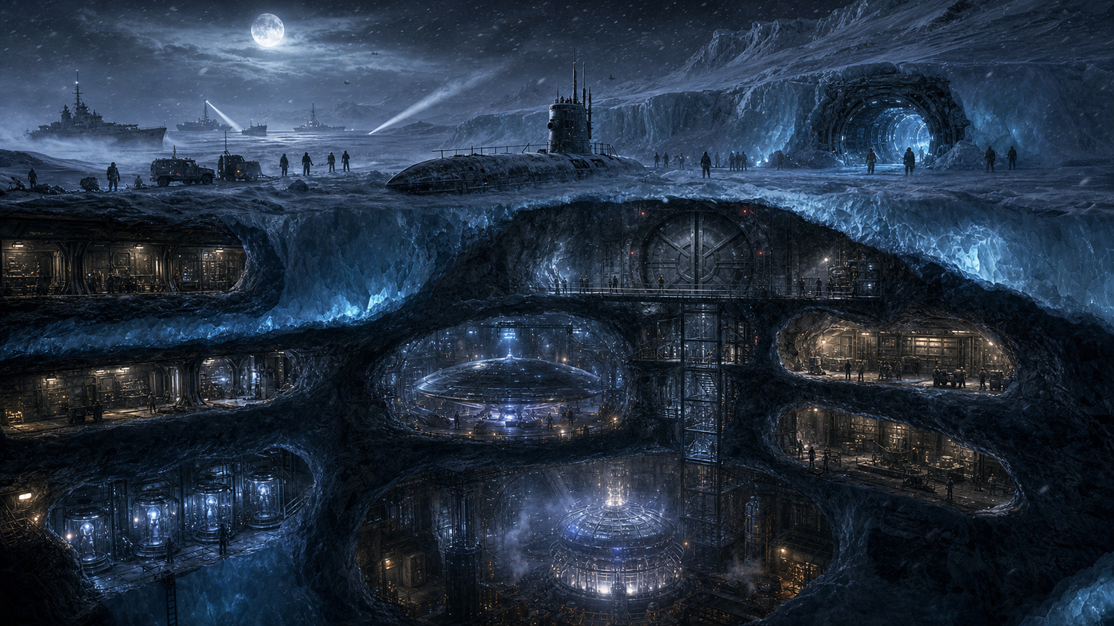 Antarctica Hidden Nazi Alien Base Conspiracy — article illustration