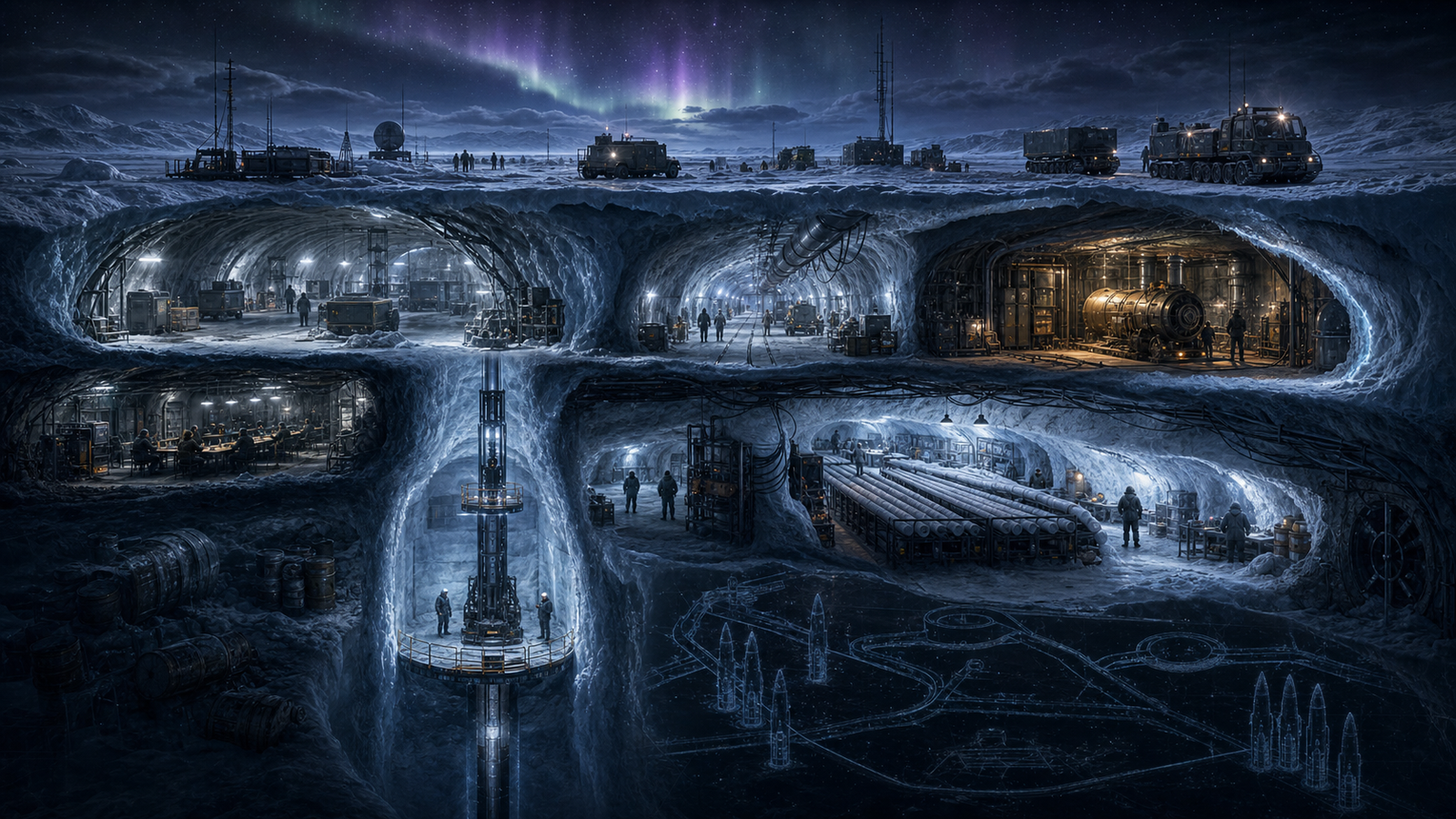 Camp Century Arctic Tunnel Base Black Program — article illustration